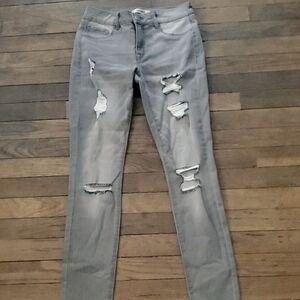 Refuge Distressed skinny jeans